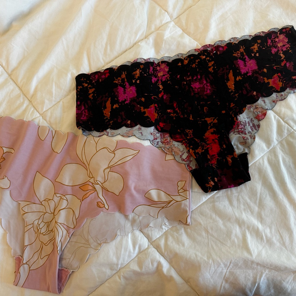 Auden hipster scalloped panties 2 pair XL